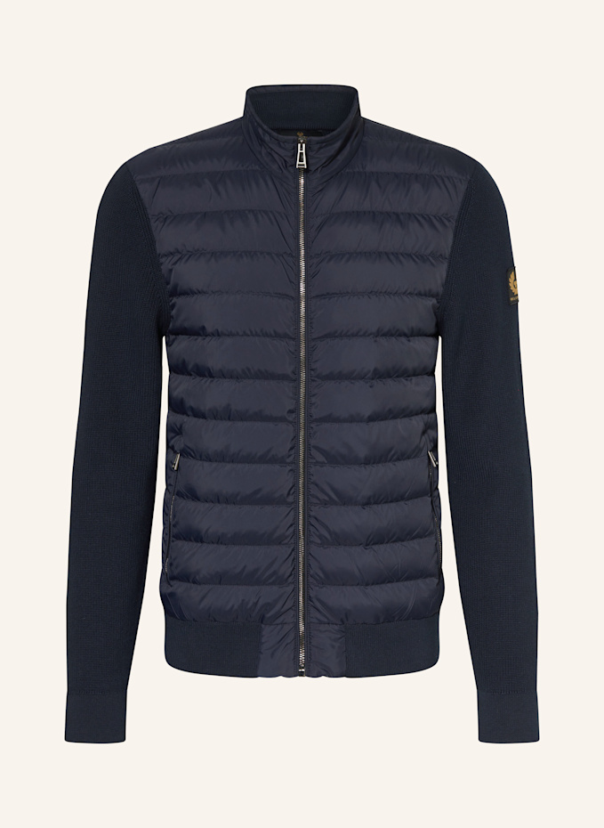 벨스타프 CONTROL mixed materials outdoor windbreaker 스포츠 아우터 남성 네이비 100296587217000
