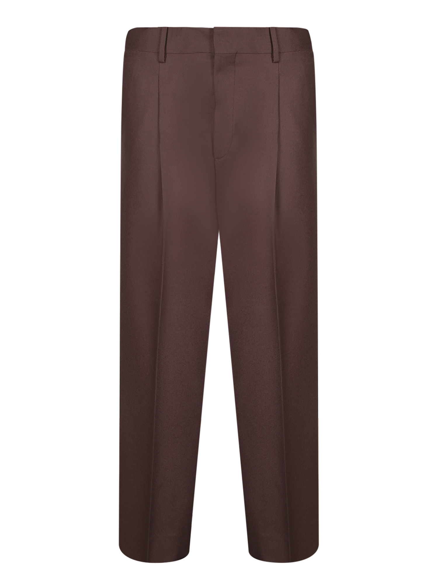 콧투멘 Soft . cut. loops. Concealed closure. casual 스트레이트 캐주얼 팬츠 남성 브라운 26FW VINCENTARAD26F5650