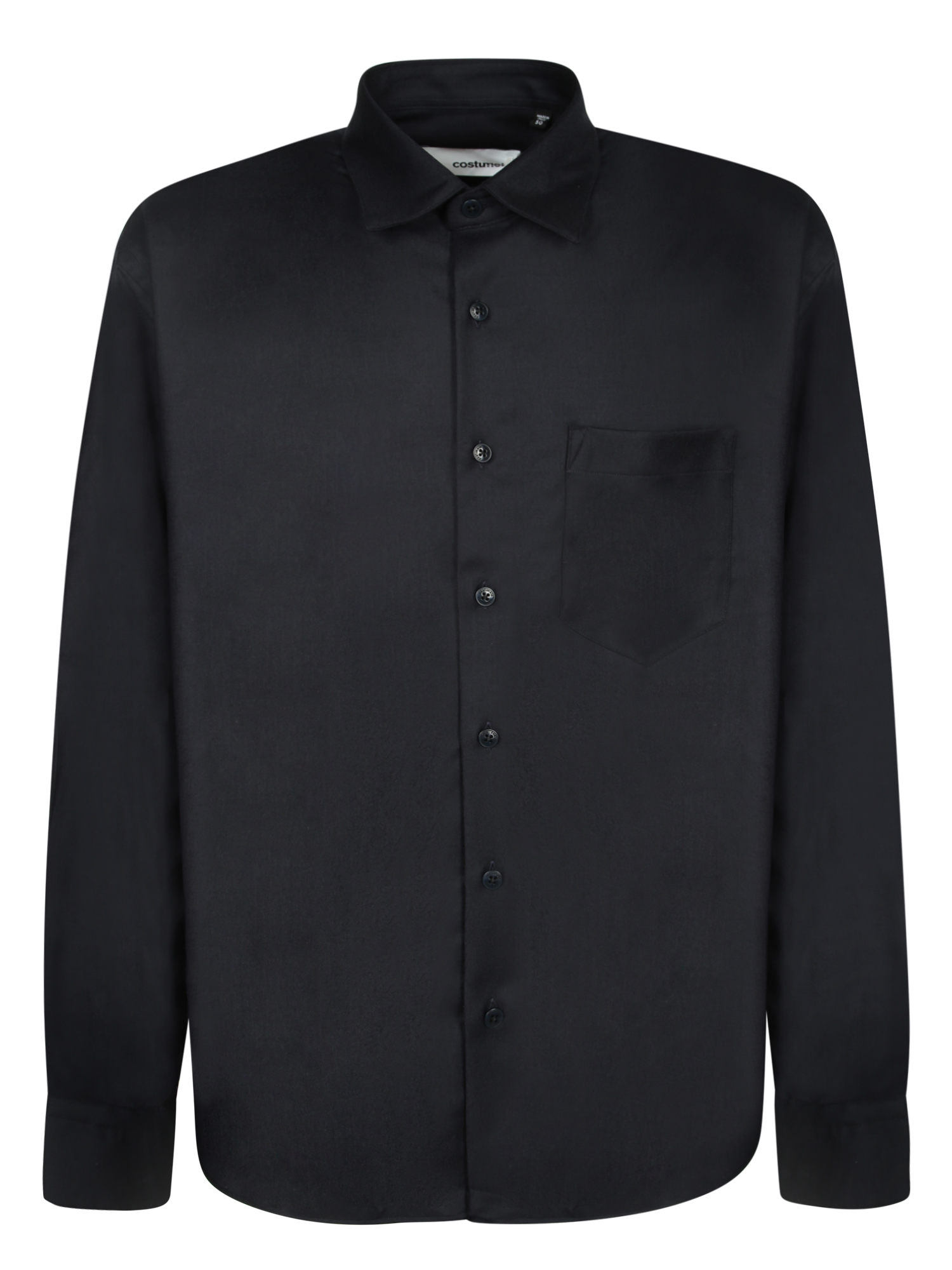 콧투멘 fabric classic cut front pocket long sleeves 긴팔 셔츠 남성 블루 26FW ERICARAD6999