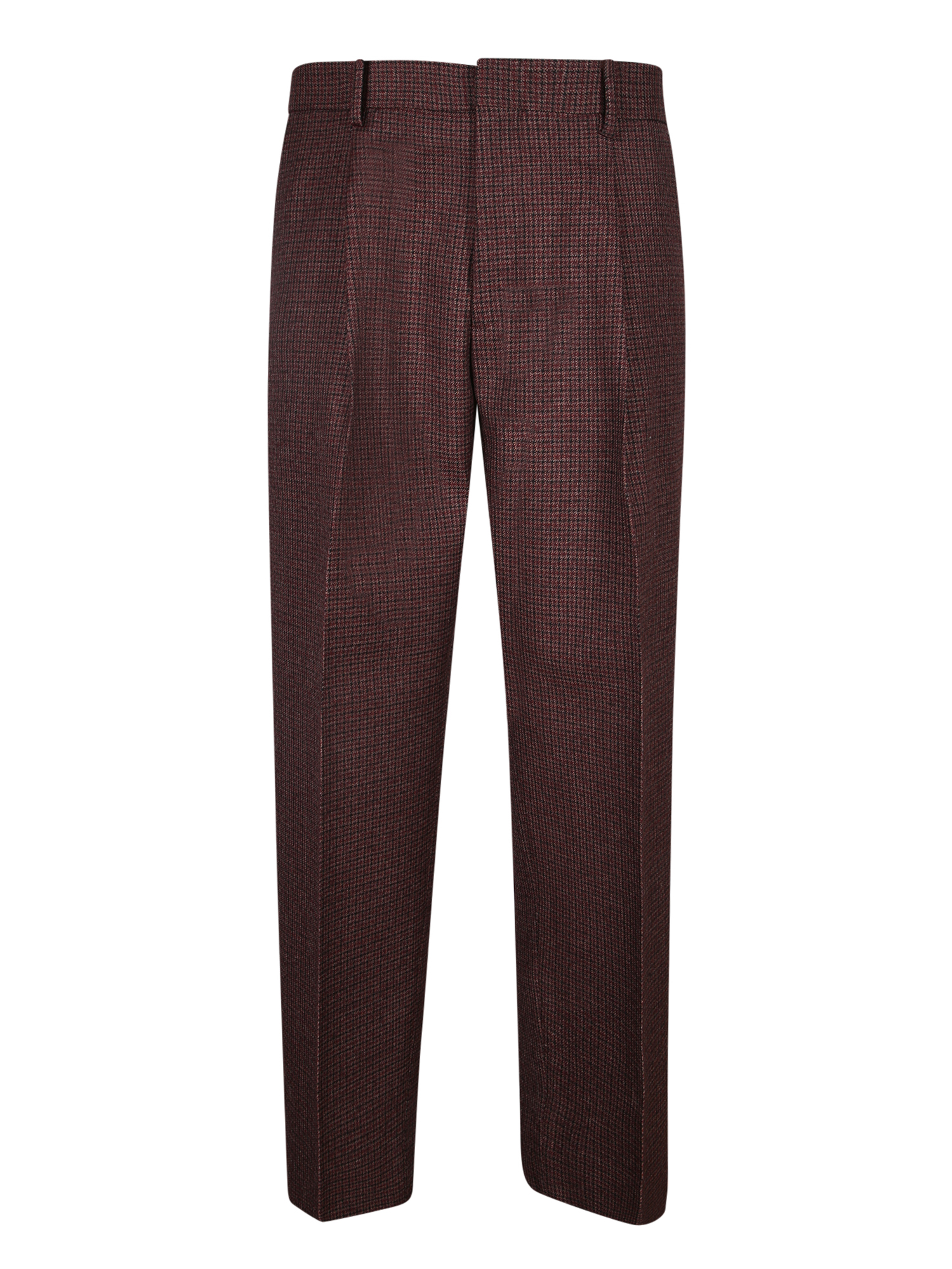 콧투멘 houndstooth pattern. Soft fabric to touch. Classic cut. casual 스트레이트 캐주얼 팬츠 남성 VINCENTBATH440