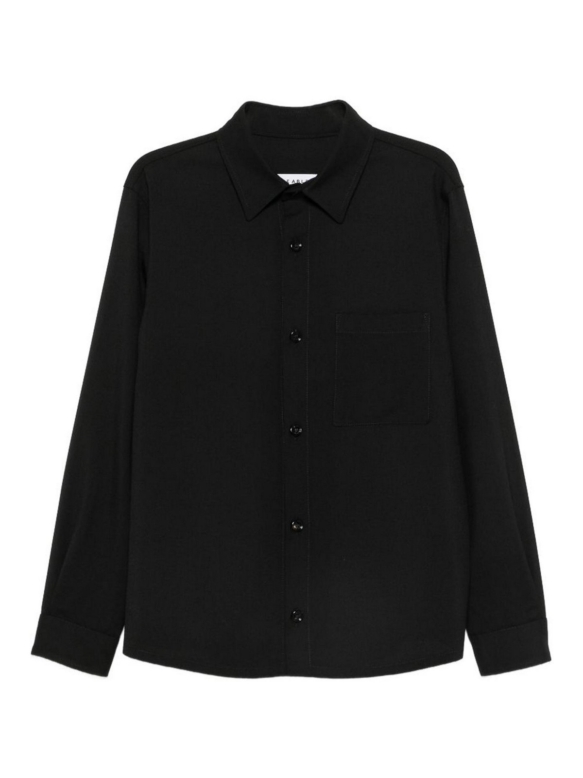 베 압레 Blake 긴팔 셔츠 남성 블랙 26FW 26WBABLAKE05NERO