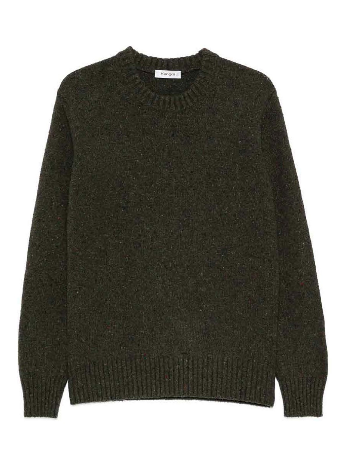 캉라 캐시미어 Dark Soft knitted 크루넥 니트 남성 브라운 26FW 42000100872