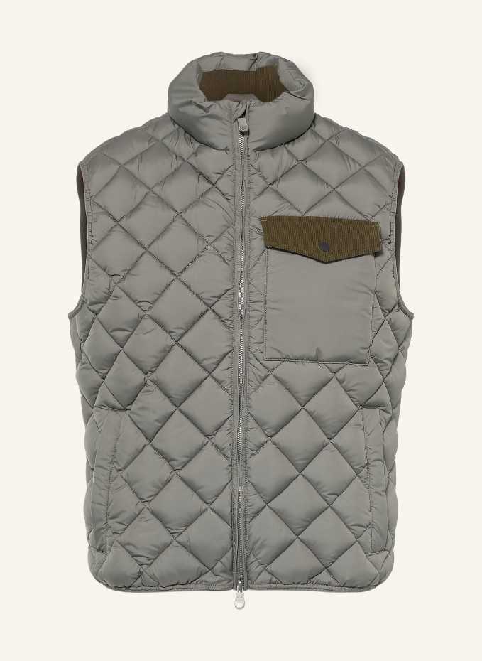 세이브 더 덕 FABRICE Quilted a Mix Materials soft shell clothing 스포츠 아우터 남성 그레이 100313355514000
