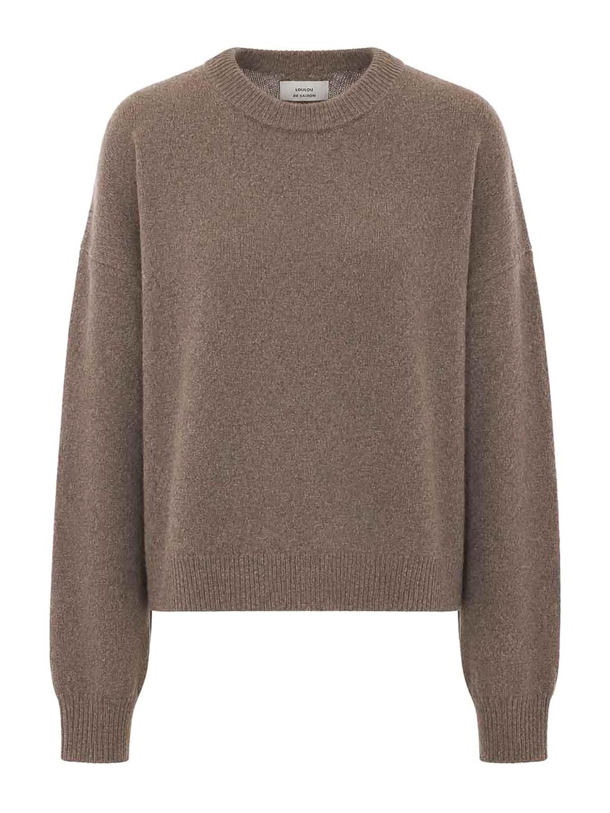 루아우 Tristan knitted 니트 여성 브라운 26SS TRISTANLDSASHESMELANGE
