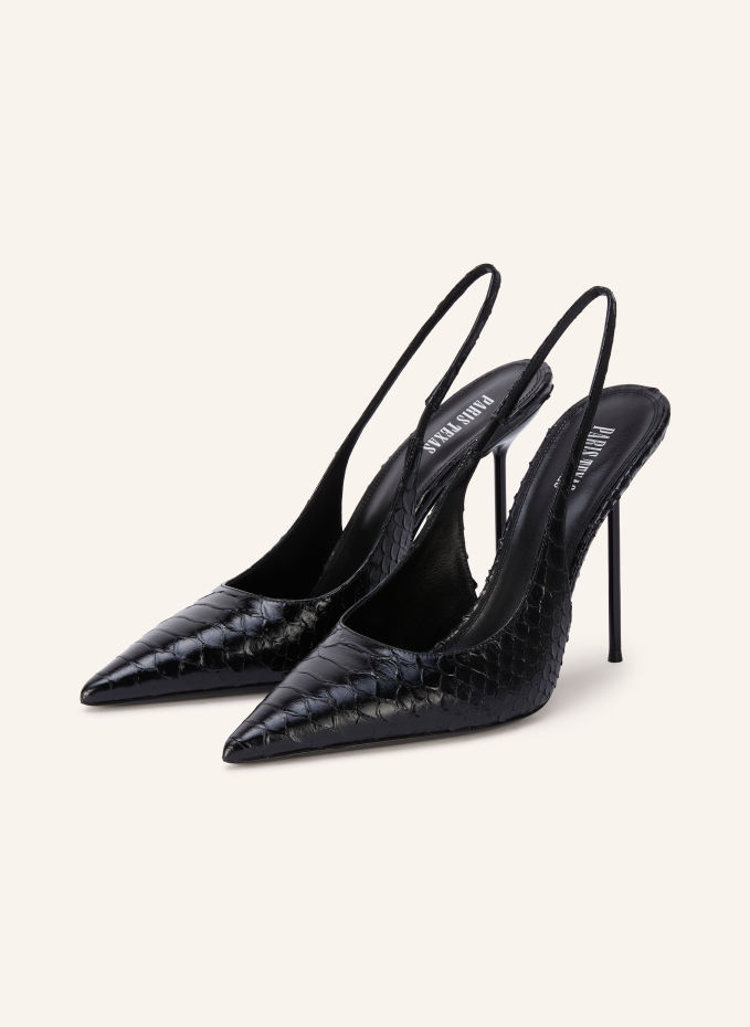 파리 테캇 LIDIA Slingback high heels 펌프스 여성 블랙 100322032813000