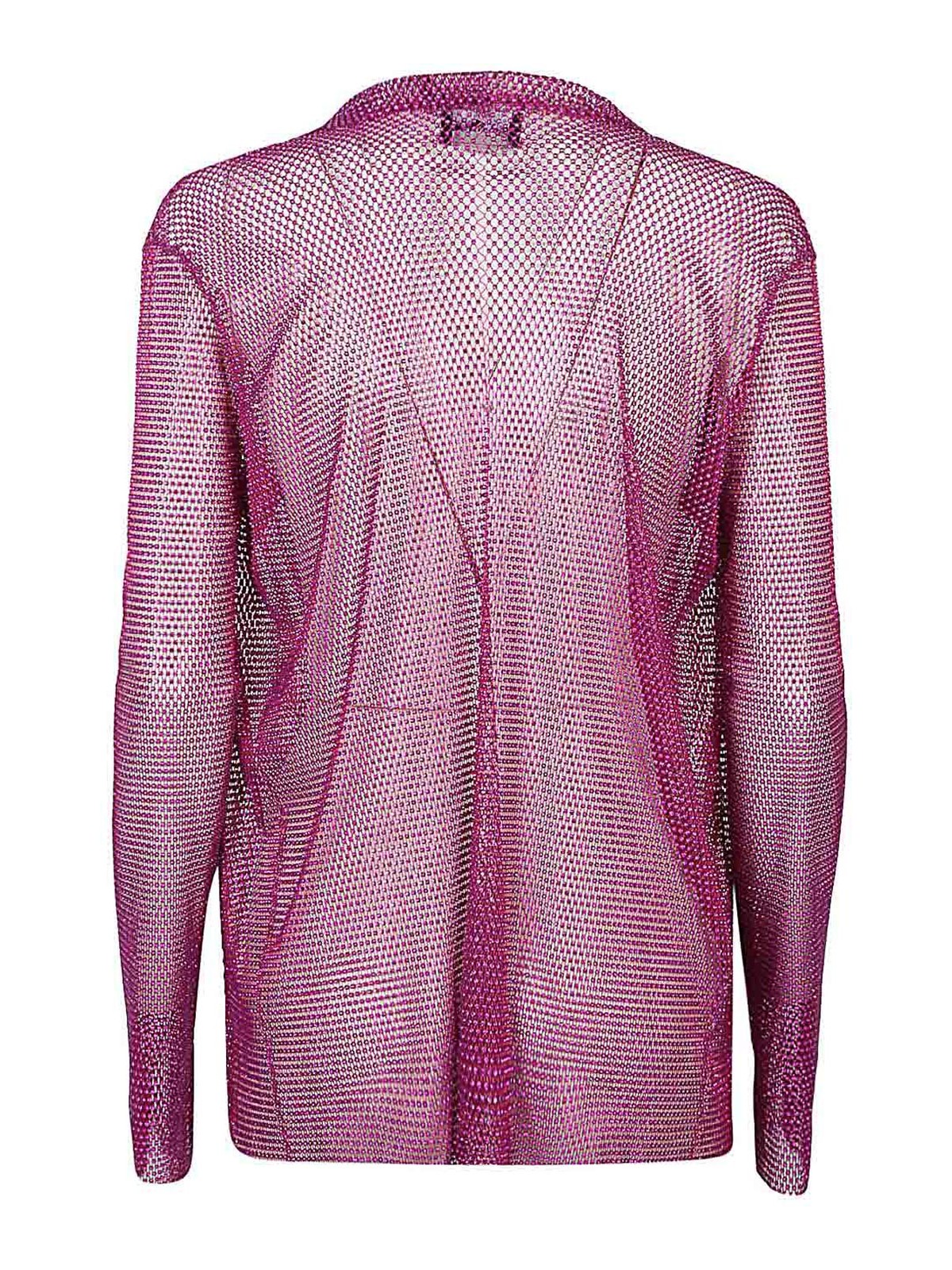 산타 브안드 Single-breasted 블레이저 여성 멀티 23FW SHIRTJACKETFUCHSIA
