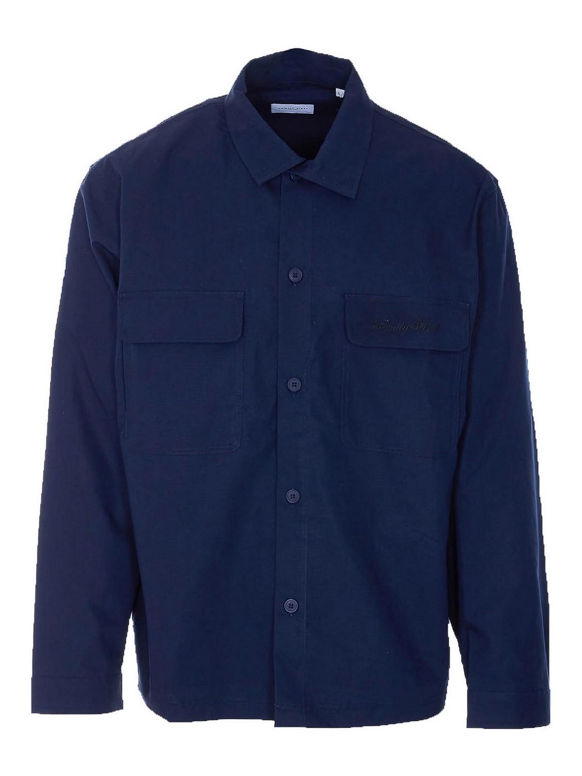 패밀리 퍼스트 Overshirt 셔츠 자켓 남성 블랙 26SS JBS2603DB