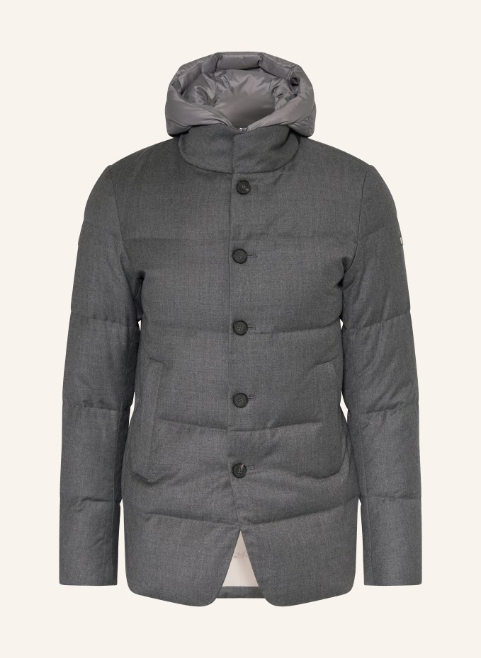 두노 BJORN removable trim 패딩 남성 그레이 100292771614000