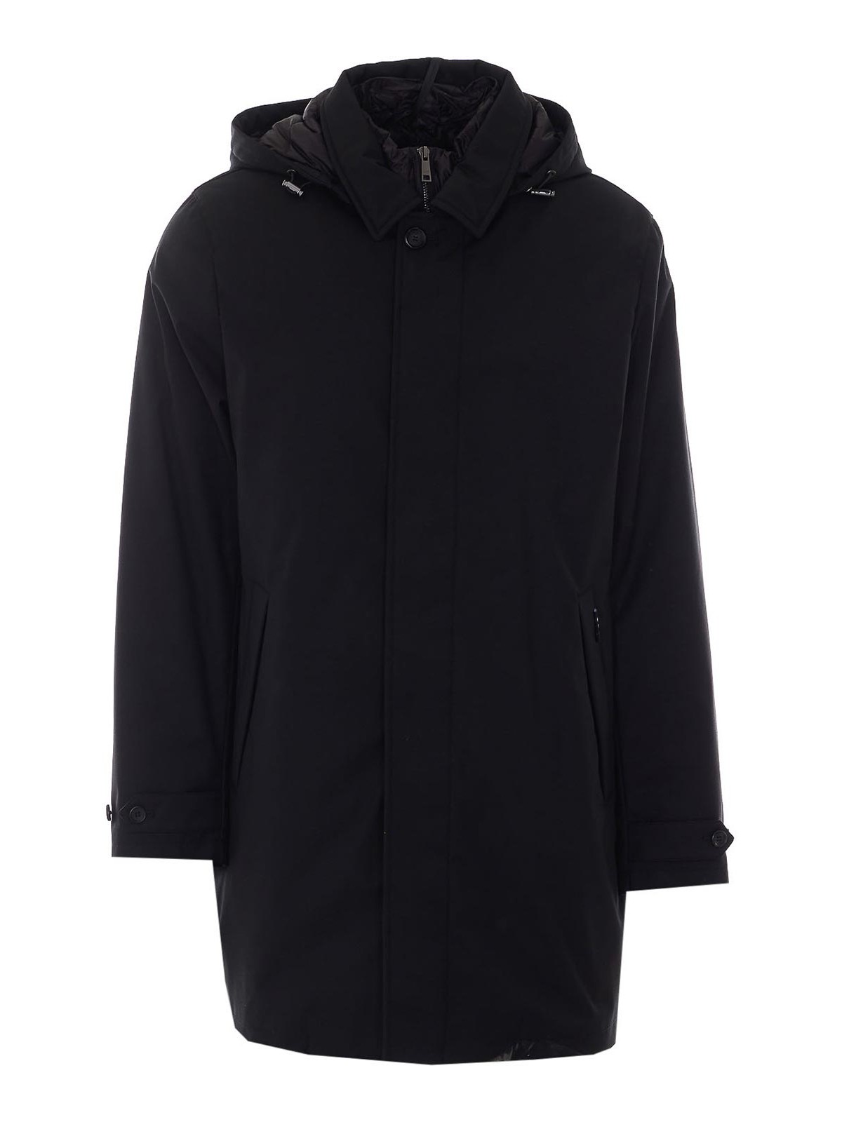 애드 Shieldrom 3-Layer Parka 패딩 남성 블랙 26FW CMA942PSH390