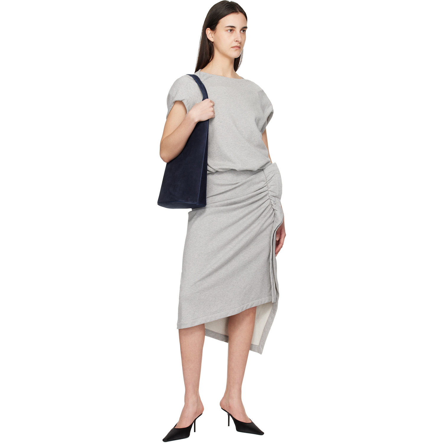 아엣텔 에크에 토트백 여성 블루 26SS 03COLT100L24249249SUEDEDEEPSEA