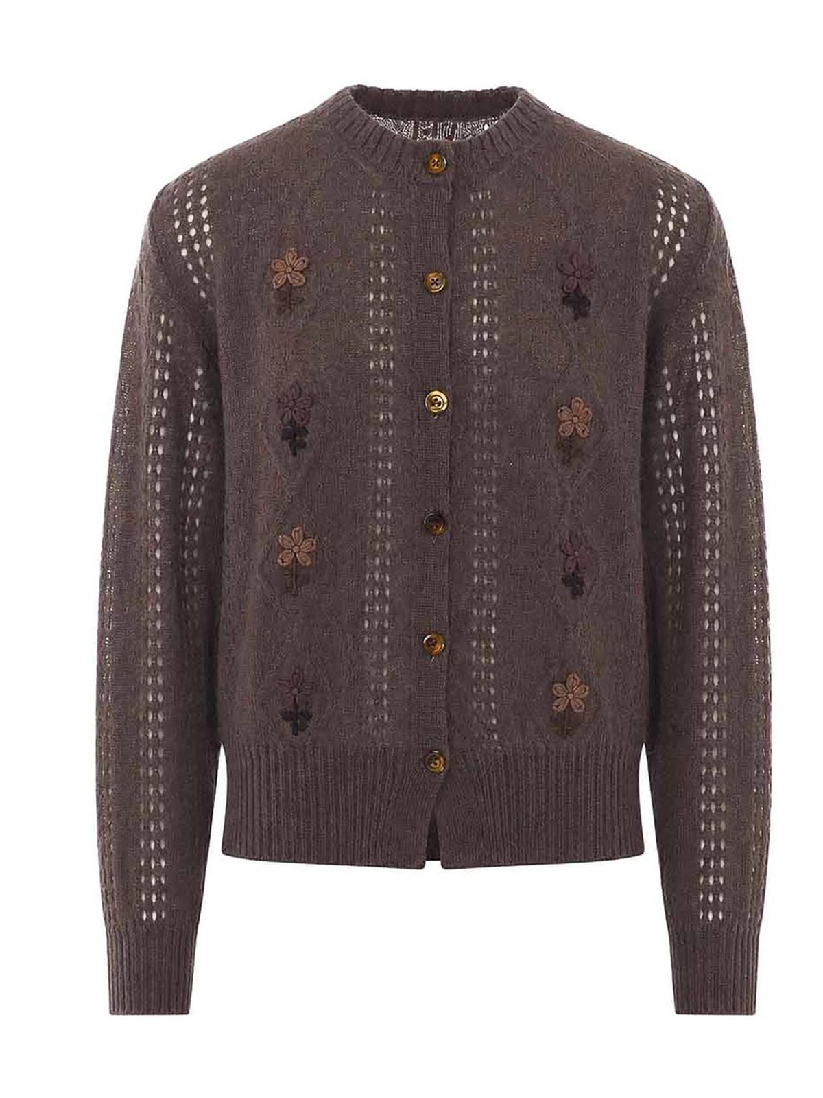 막리아노 Cor knitted 가디건 남성 브라운 26FW W583275476144