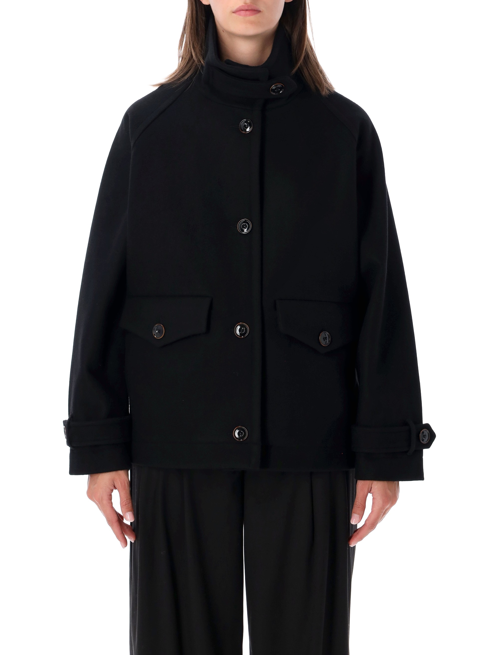 셋순 LEE WOOLY SHORT 코트 여성 블랙 26FW 26112017BLACK