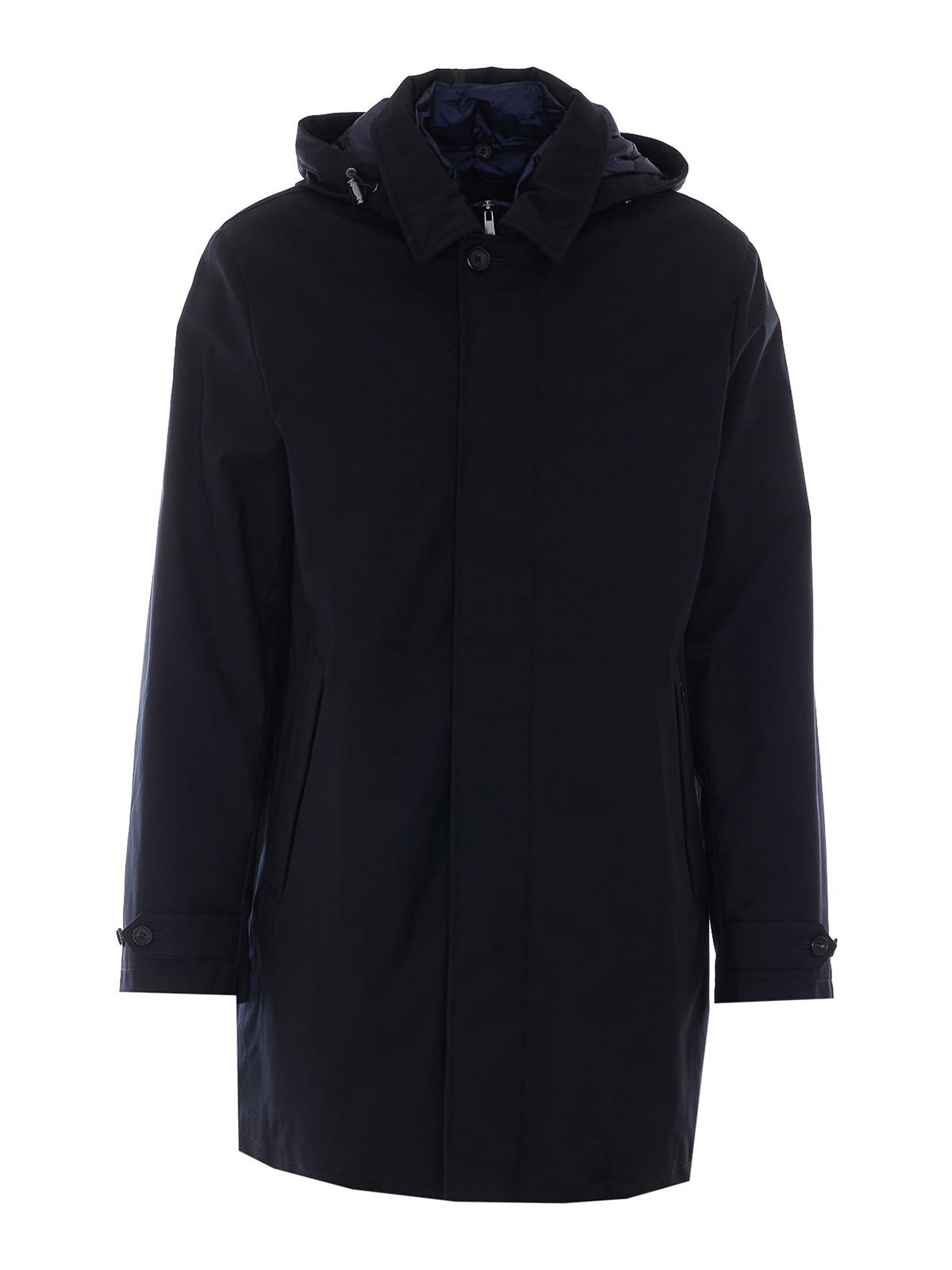 애드 Shieldrom 3-Layer Parka 패딩 남성 블루 26FW CMA942PSH320