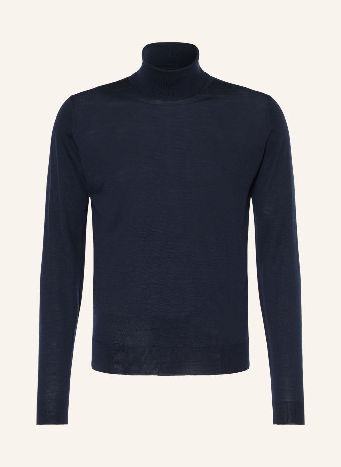 존 스에드에 Merino Turtleneck knitted 터틀넥 남성 블루 100316367917000