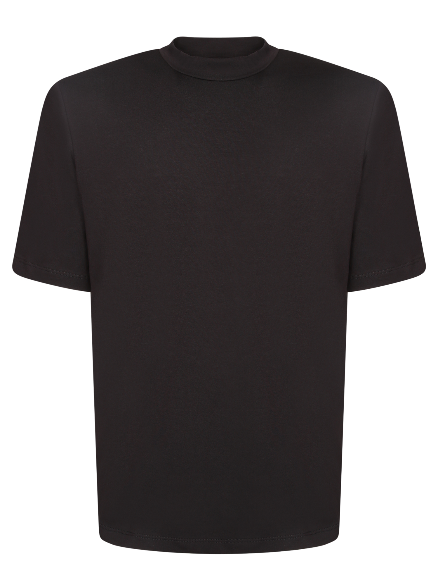 다니레 피소리 fabric. Classic cut. Deep color 코튼 티셔츠 남성 블랙 26FW DF068213NERO