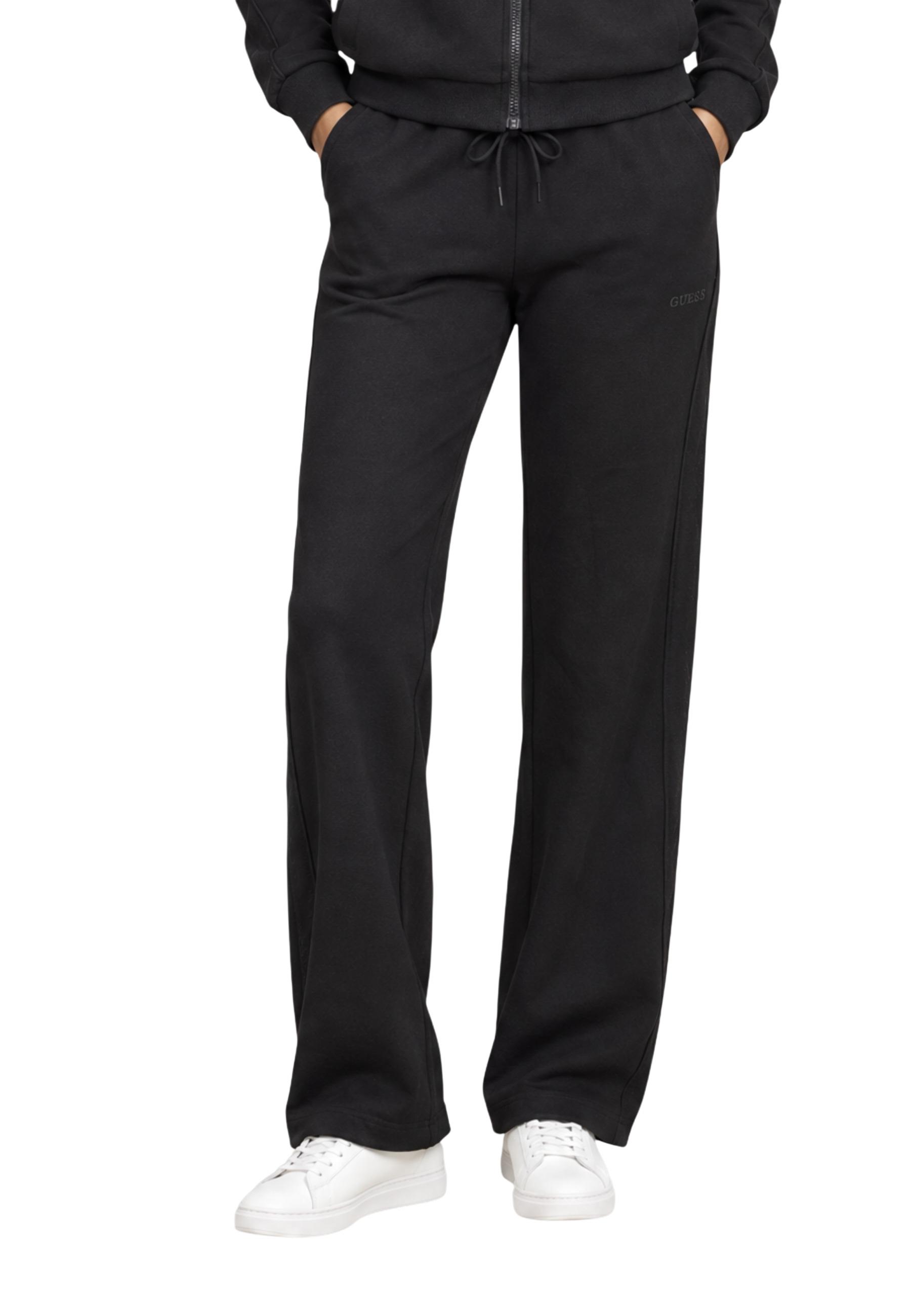 게스 ELSA PANT V6BB20 K6366 casual 와이드 캐주얼 팬츠 여성 블랙 26FW V6BB20K6366JBLK