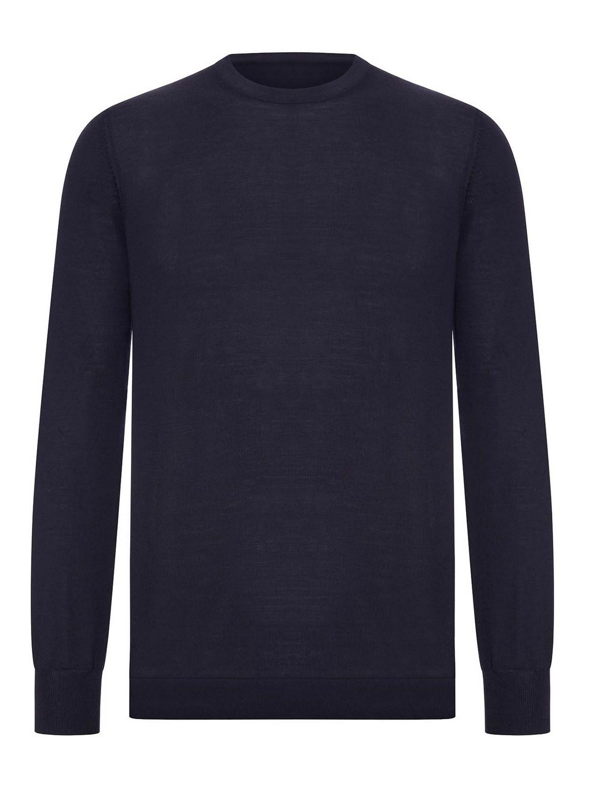 노메 Neck Fine Knit knitted 크루넥 니트 남성 블루 26FW 4313614520598