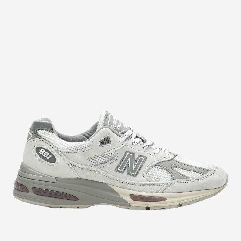뉴발란스 991V2 스웨이드 로우탑 스니커즈 U991AC2SUE WC