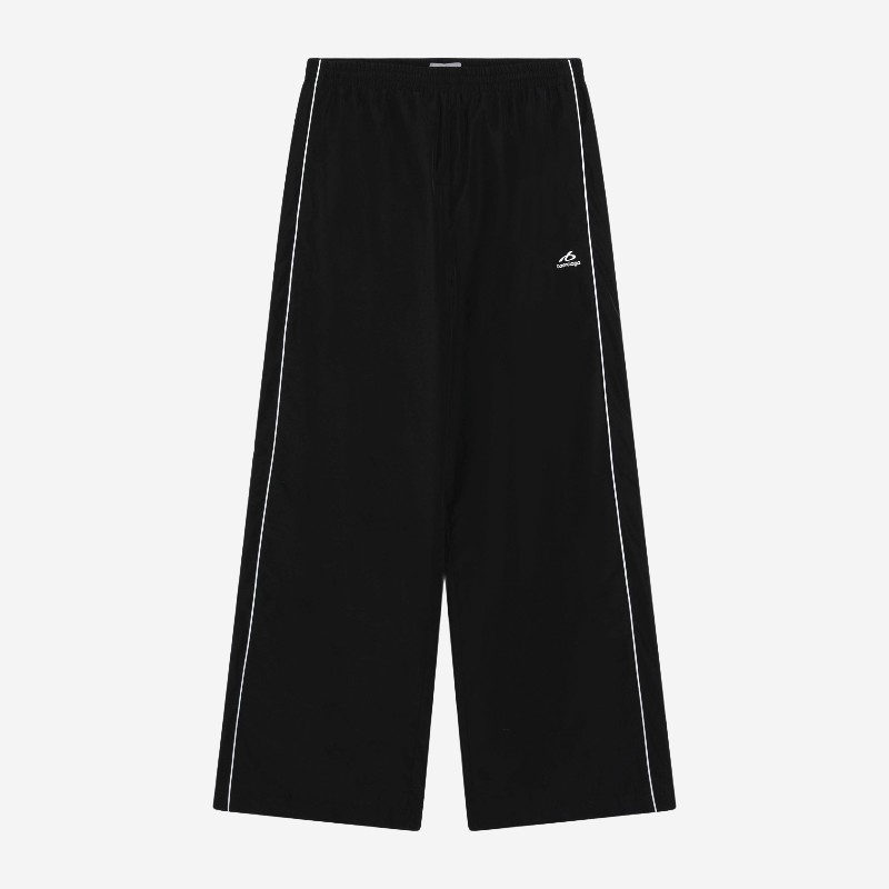 발렌시아가 코튼 블렌드 와이드 트랙 팬츠 A001ZCTUQ11 1000