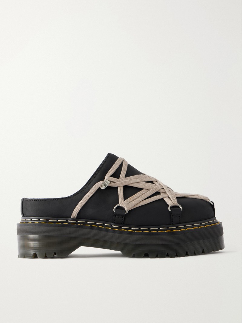 릭오웬스 Dr Martens 가죽 뮬 46376663163200434