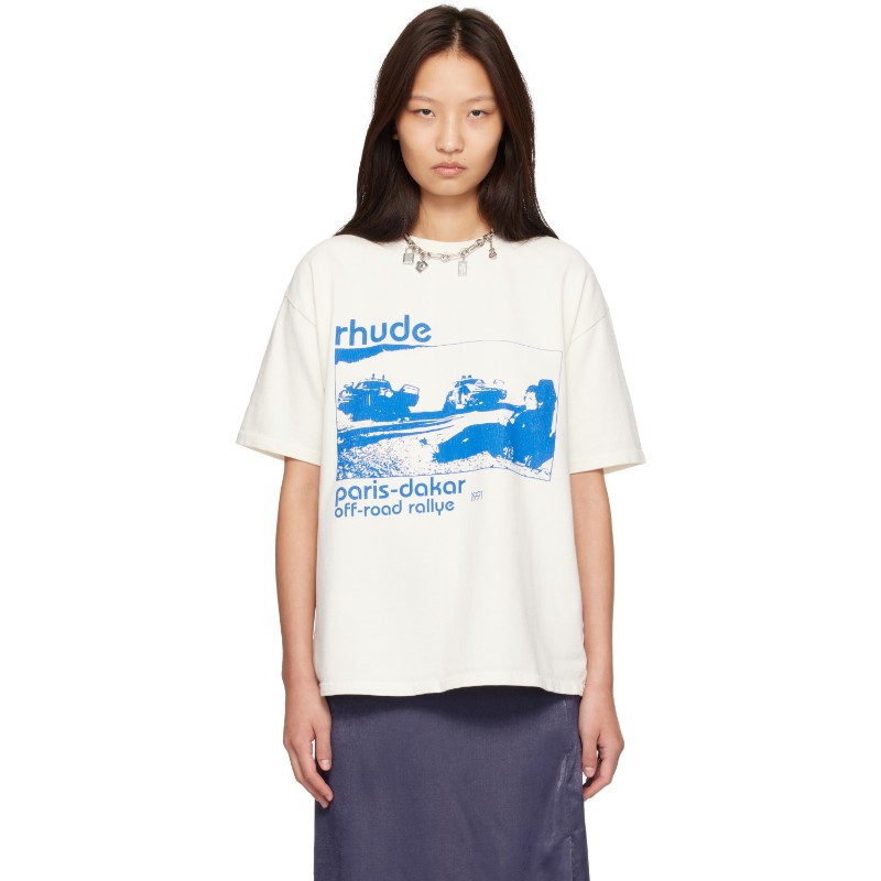 루드 화이트 트레일 오브 더스트 티셔츠 RHFW26TT05012 6184VINTAGE WHITE /