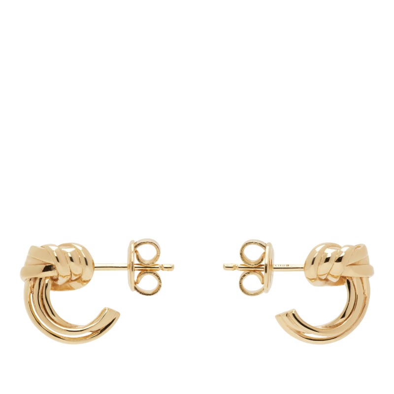 보테가베네타 스털링 실버 이어링 A005T3 VAHU0 8120 Yellow Gold