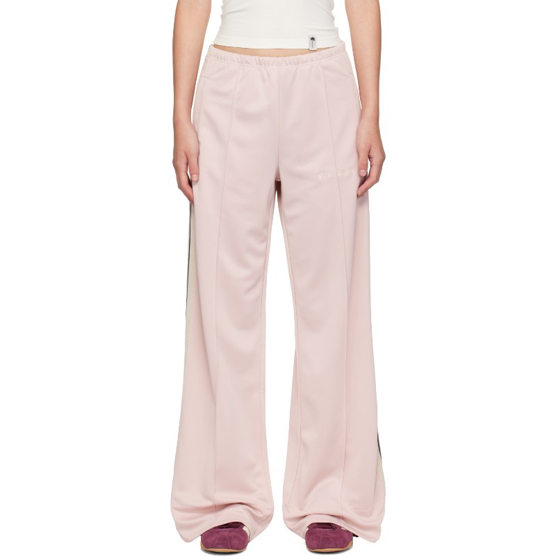 팜엔젤스 핑크 클래식 로고 루즈 트랙 팬츠 PAWCJ05F26FB01 Rose Pink Off White