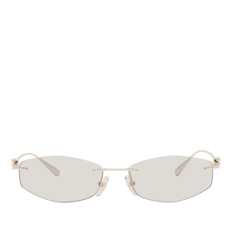 발렌시아가 실버 나노 D 프레임 선글라스 BB0535S-004 SILVER-SILVER-GREY