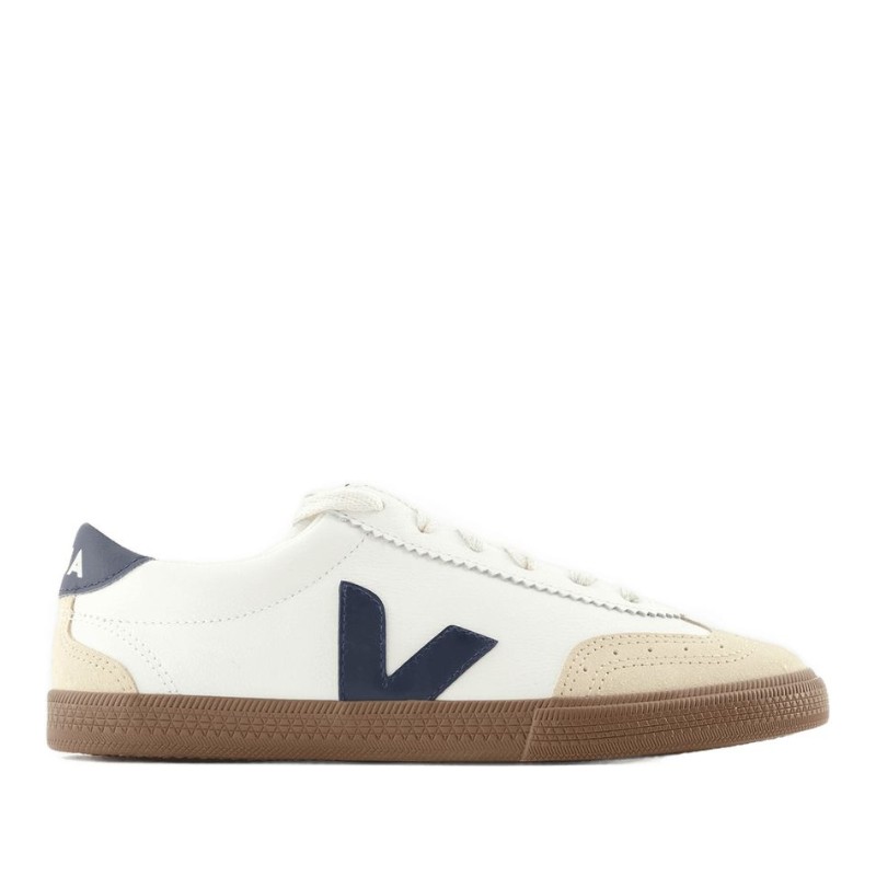베자 볼리 가죽 로우탑 스니커즈 VO2003531A WHITE_NAUTICO_BARK