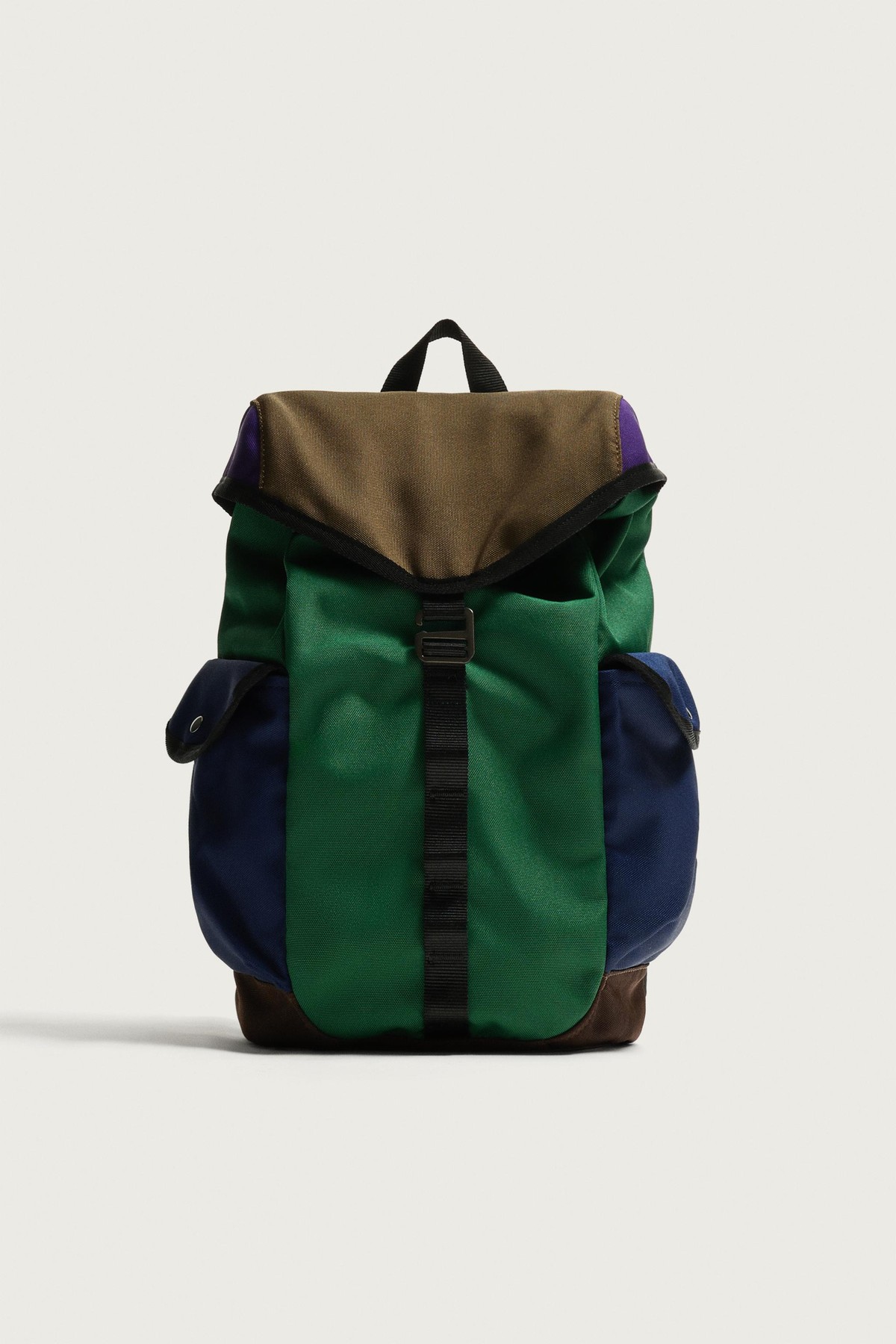 자라 멀티포켓 나일론 백팩 3230/820/203 MULTICOLOURED