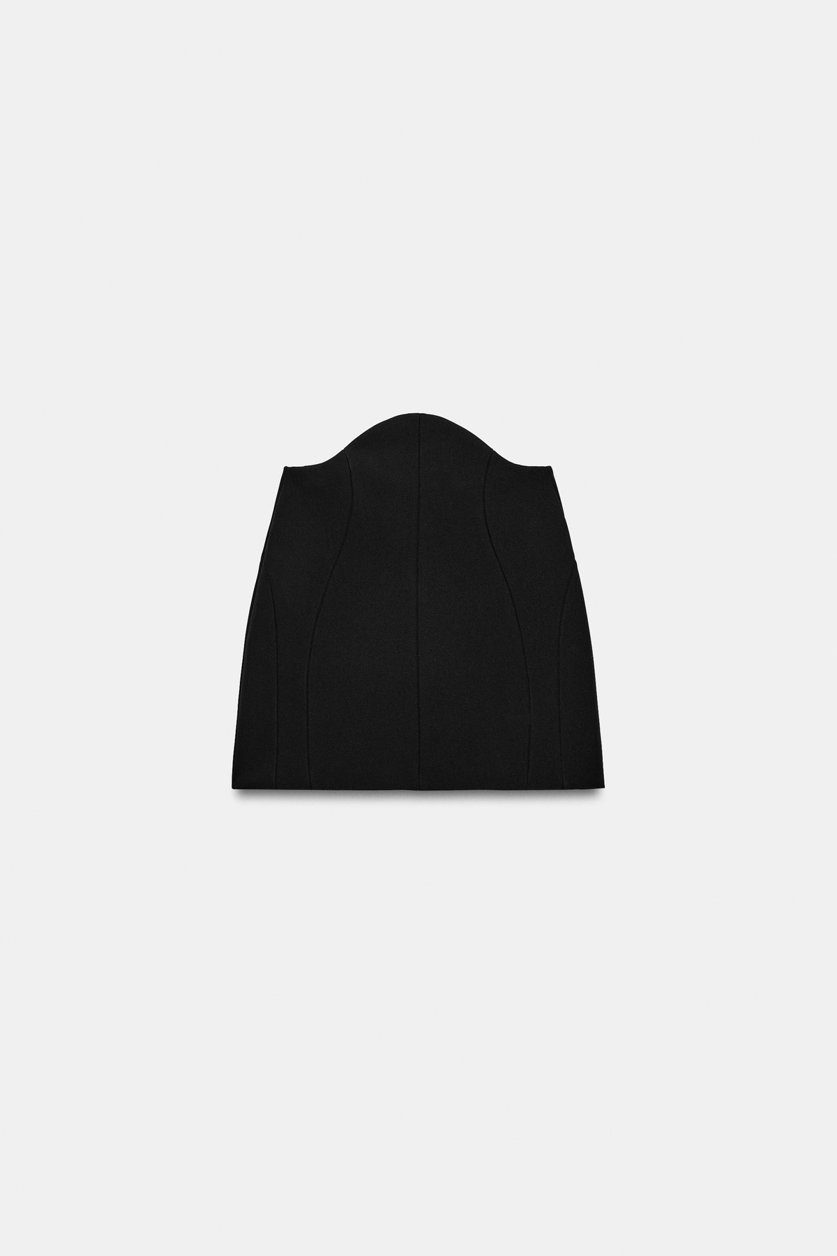 자라 코르셋 스타일 미니 스커트 1255/560/800 BLACK