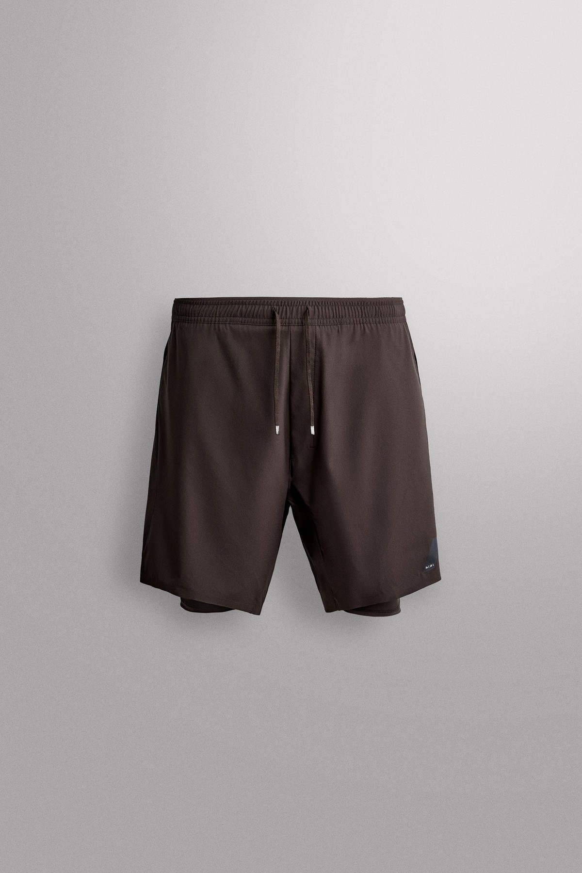 자라 2-IN-1 트레이닝 반바지 1943/305/700 BROWN
