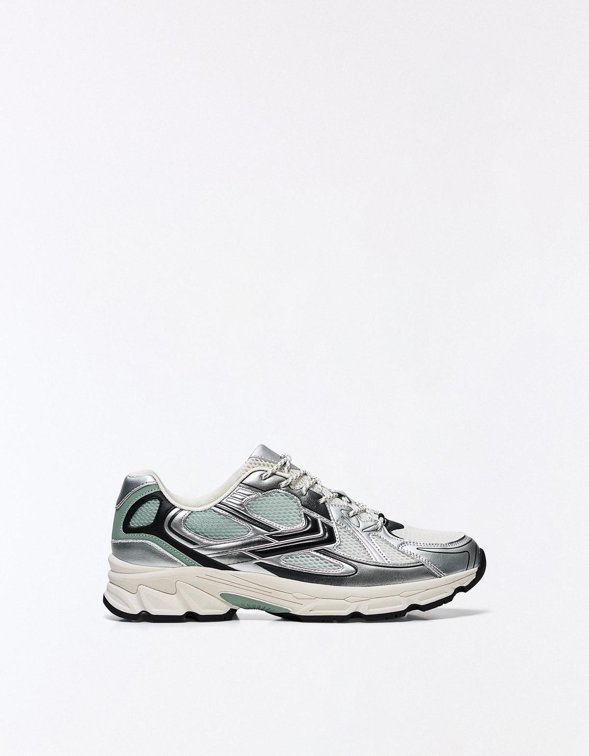 버쉬카 멀티피스 테크니컬 스니커즈 2300/864 WHITE