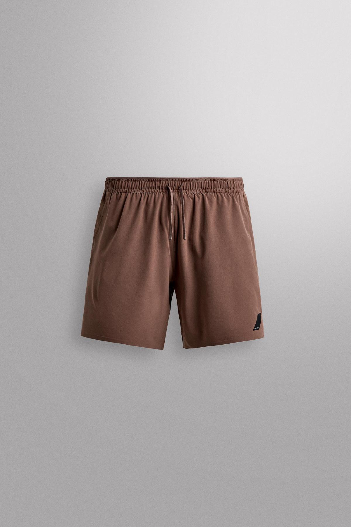 자라 베이직 트레이닝 반바지 1943/310/641 DARK RED