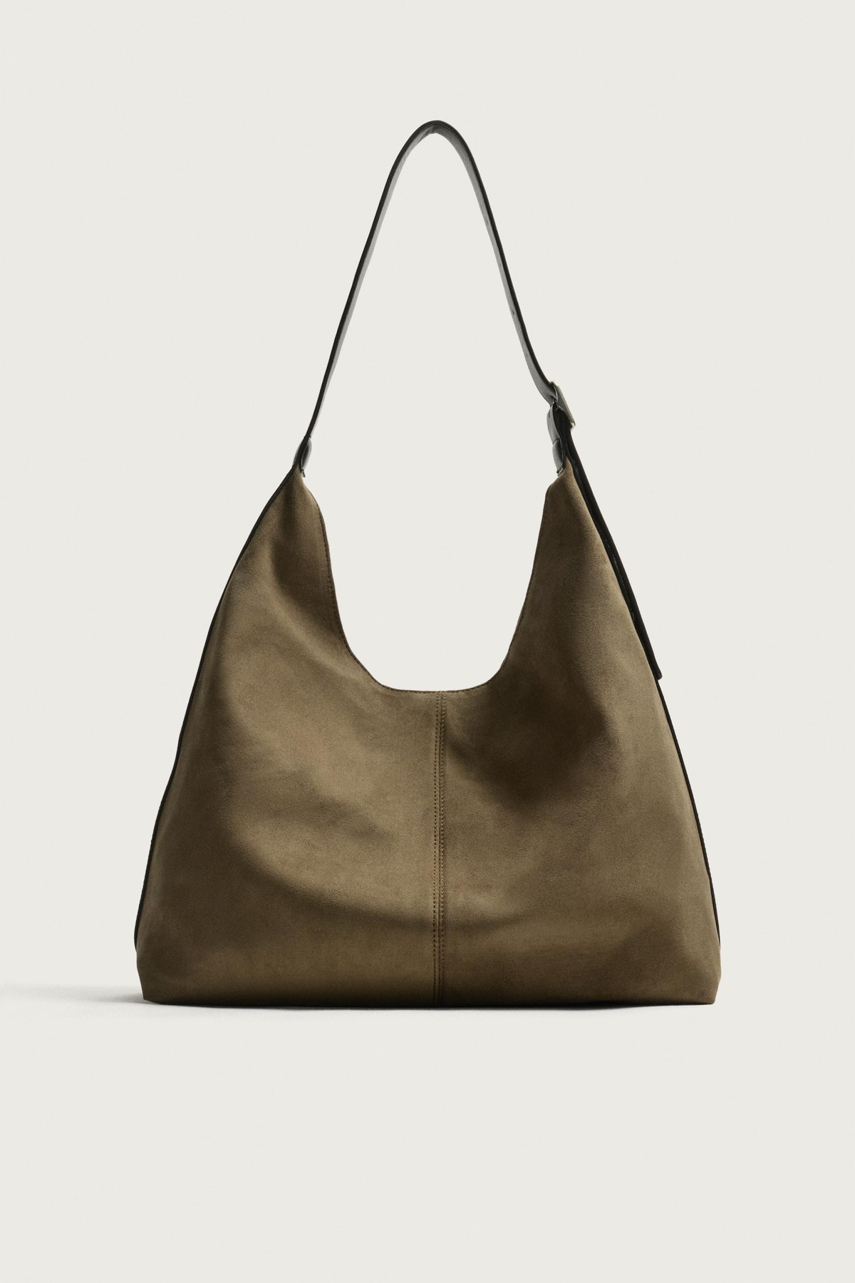 자라 플레인 숄더 토트백 3313/820/032 KHAKI GREEN