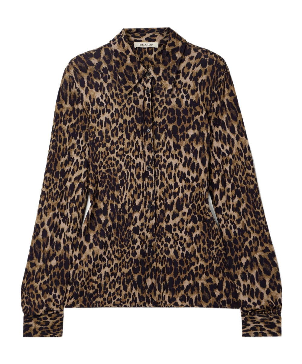 니리 로탄 셔츠 여성 멀티 26SS 11724K171VLDLEOPARDPRINT