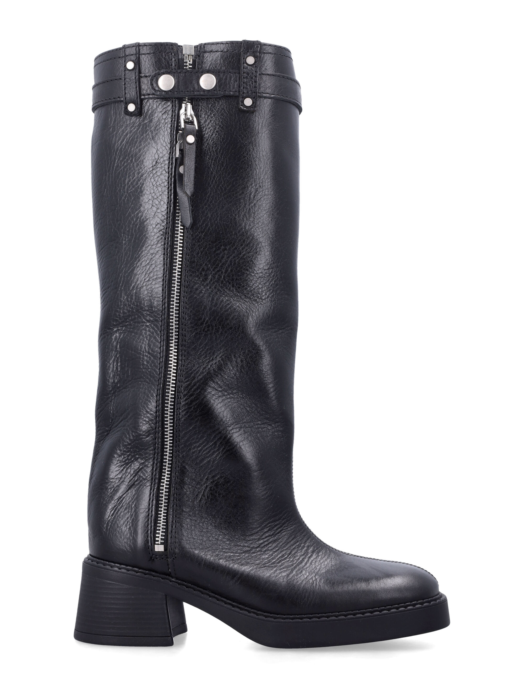 미잇타 앵클 부츠 여성 블랙 26FW E84234BLACK