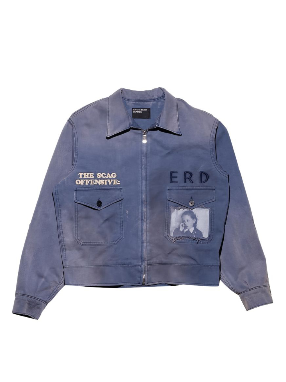 엔판트 리쳇 데프이멧 Déprimés Young Wasp 자켓 남성 블루 26FW 030603NAVY