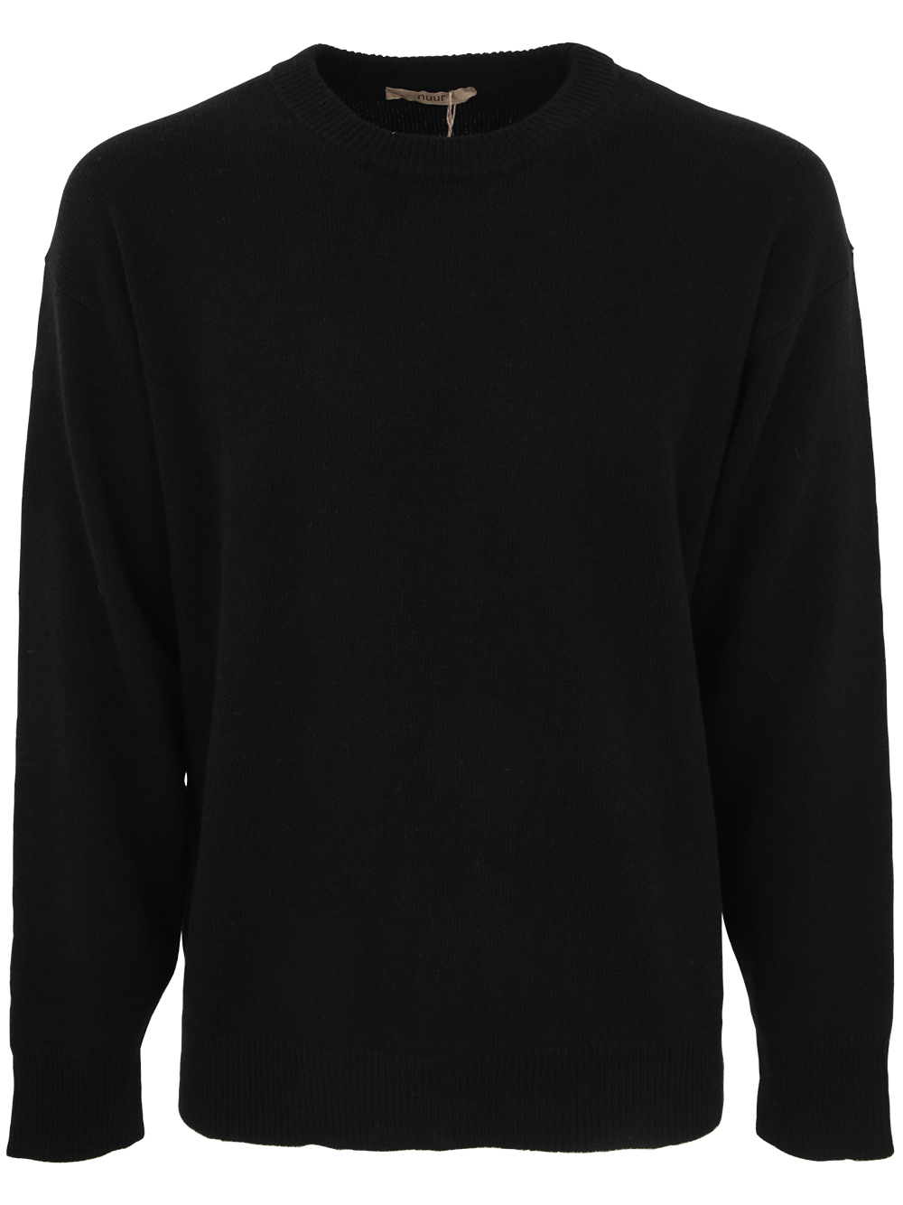 누울 COMFORT FIT LONG SLEEVES NECK 크루넥 니트 남성 블랙 23FW RP37101RP3709-0