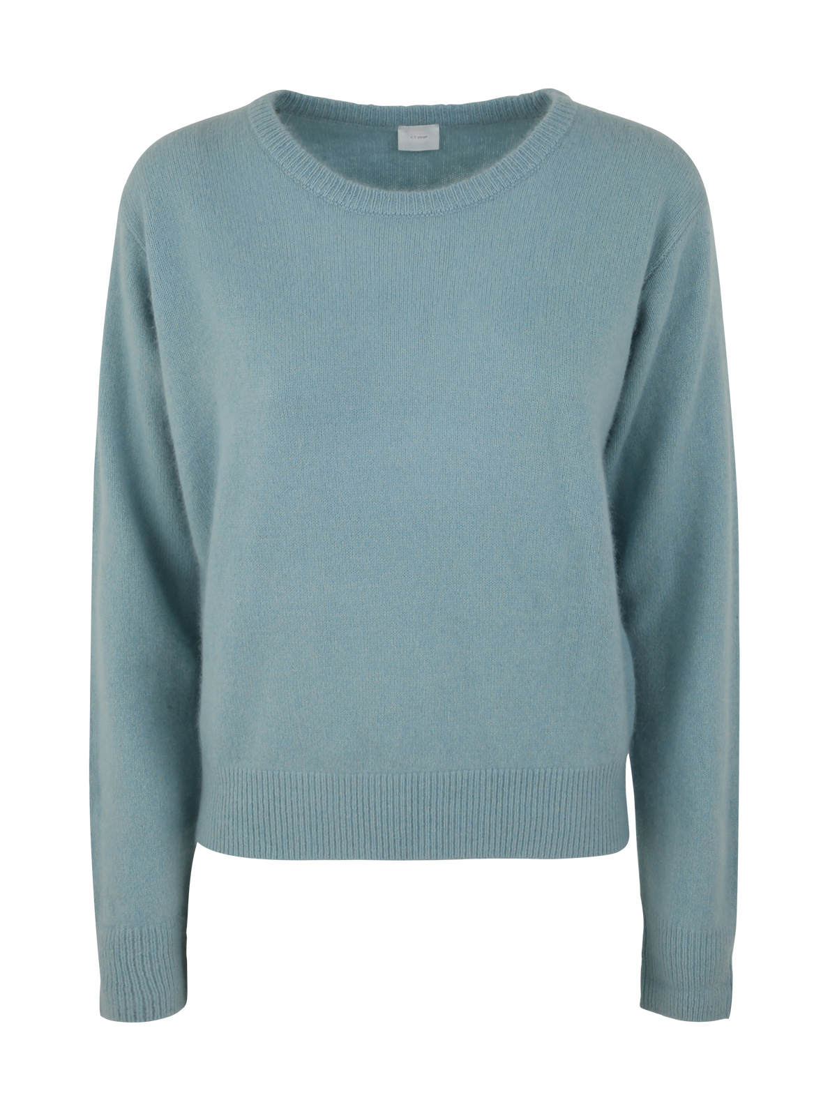 씨티 프아제 BOXI NECK 크루넥 니트 여성 블루 22FW 2234570-0