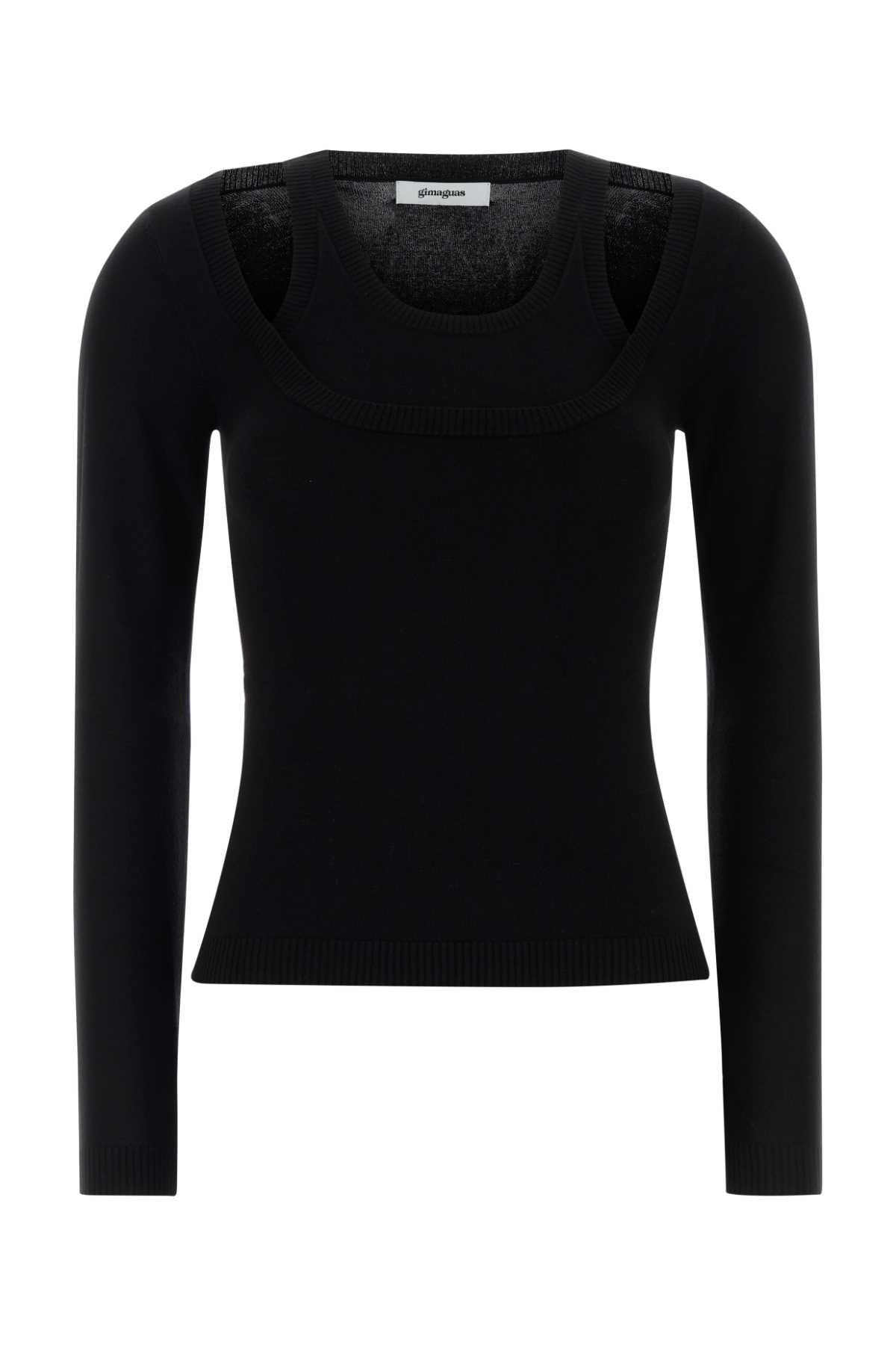 지마구앗 ÉTOILE knitted 풀오버 니트 여성 블랙 25FW ETOILEJUMPERBLACK