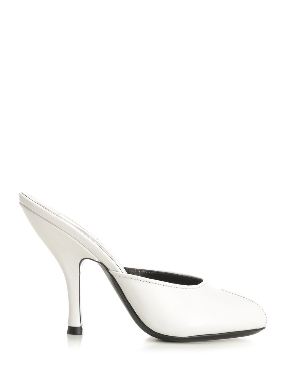 주데 Date Heeled cut-out toe 힐 샌들 여성 화이트 26SS PS25FHO002WH001LL001WHITE