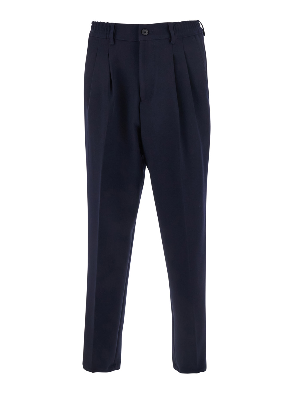 로우 브안드 Elastic Waist Loops casual 코튼 캐주얼 팬츠 남성 블루 25FW L1PFW25266965E044