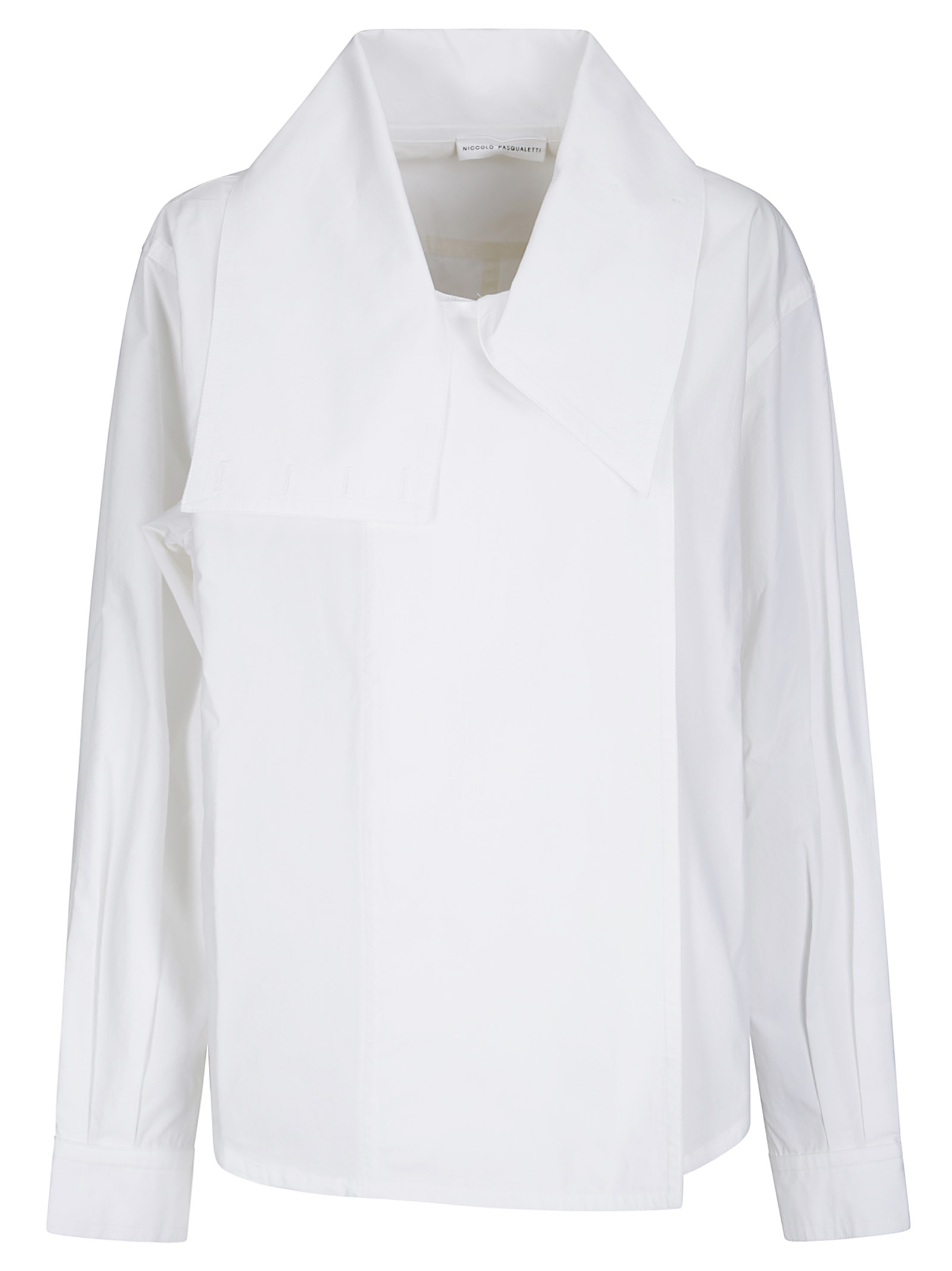 니크오로 팟카레트이 Luna 셔츠 여성 화이트 26FW NP10SH01WHITE