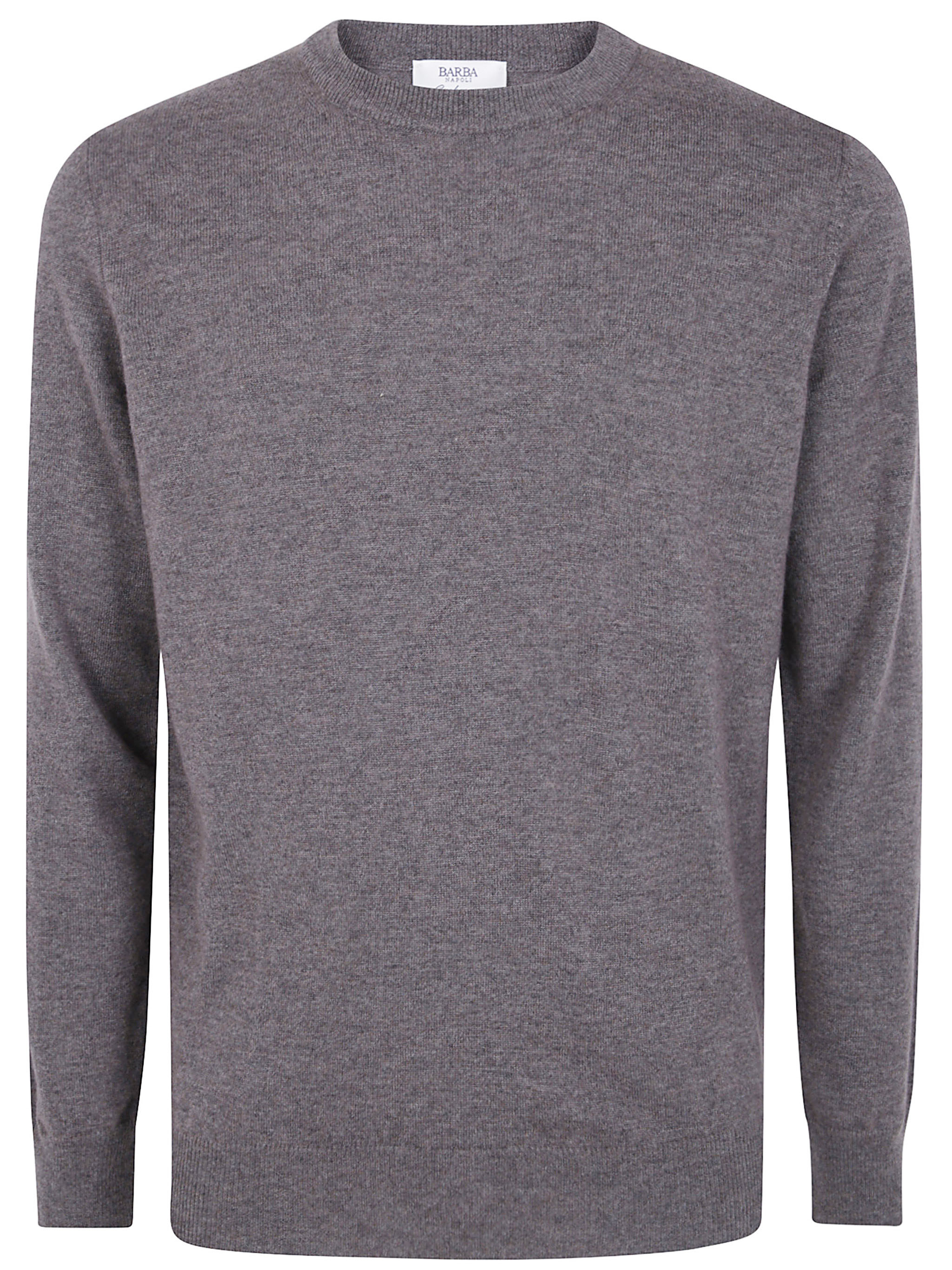 발바 CLASSIC ROUND NECK 니트 남성 브라운 26FW KANGRA400101815