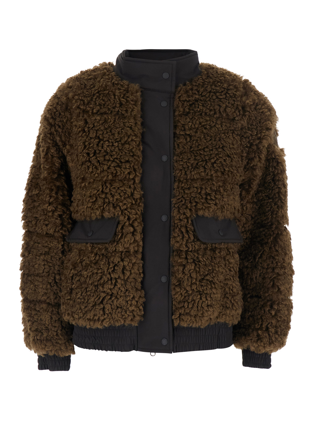 세이브 더 덕 VALERY all-over eco- Tech Fabric 패딩 여성 브라운 26FW D33094WCURL2340036