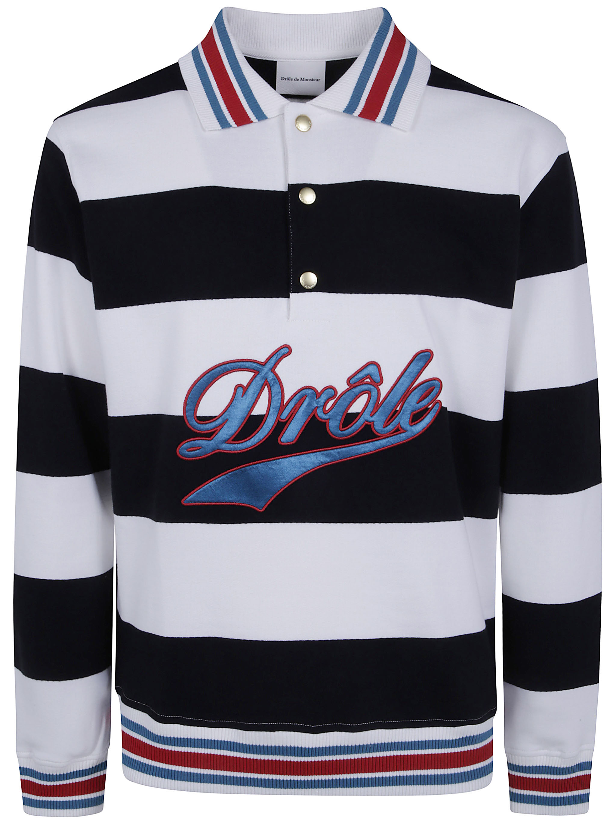 드롤 드 무슈 DRÔLE EMBROIDERED STRIPES POLO 폴로셔츠 남성 멀티 26FW MPL183CO324OFF