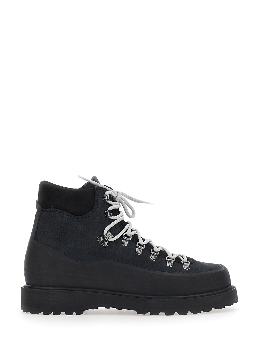 딤메 Ankle Lug Sole high 아웃도어 스니커즈 남성 블랙 26FW DI24FWRVMF01L011BLKBLACKSTRUCTUREDNUBUCK