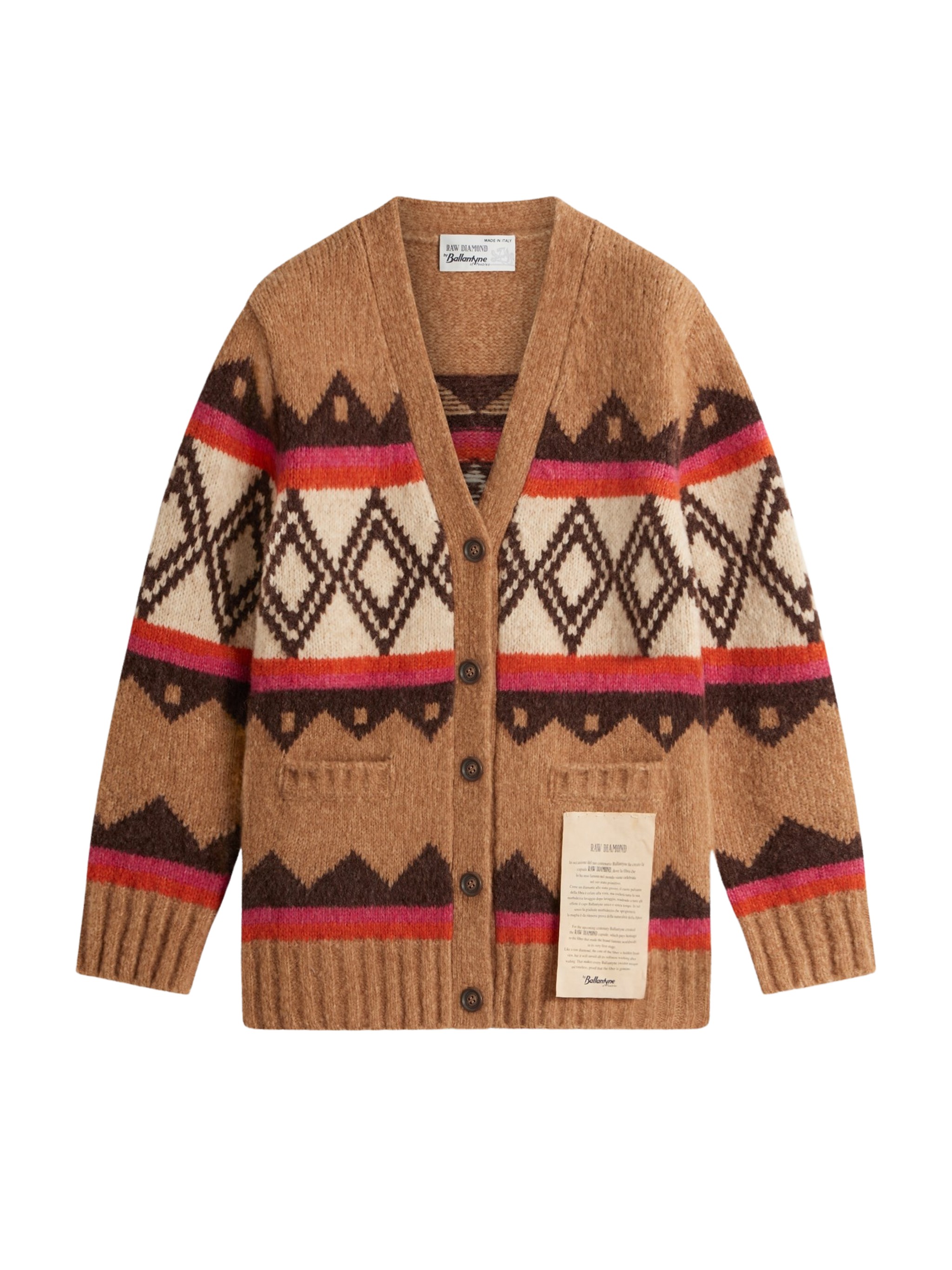 발란티네 knitted 가디건 여성 베이지 26FW B3K4333W08294118