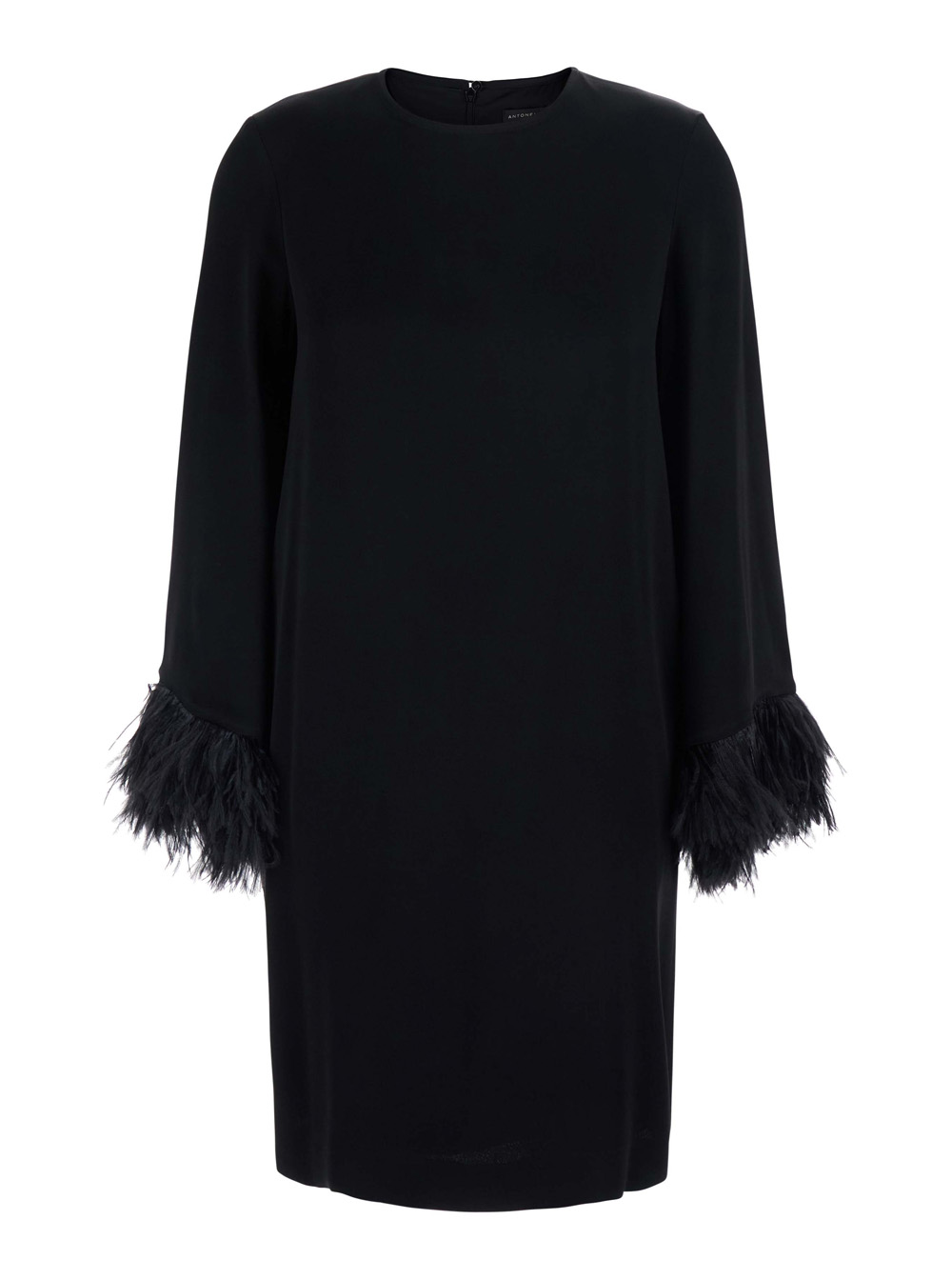 안토넬리 Violetta Long Sleeves Feather Details 원피스 여성 블랙 26FW R6493355C999
